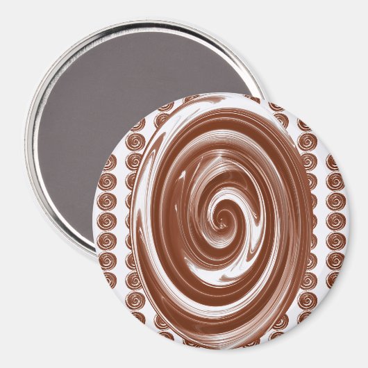 Heet cacao... magneet (Voorkant / Achterkant)