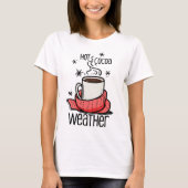 Heet cacao weer t-shirt (Voorkant)
