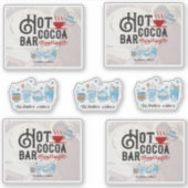 Heet cacaobalk sticker (Voorkant)