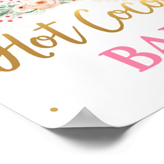 Heet cacaobarenkorrels Nutkraker Ballerina Girl Poster (Hoek)