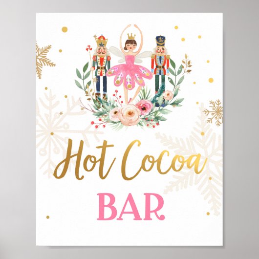 Heet cacaobarenkorrels Nutkraker Ballerina Girl Poster (Voorkant)