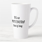 Heet cacaodag, latte Mok (Rechts)