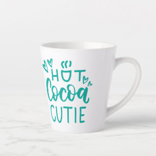 Heet cacaogedeelte latte mok