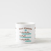 Heet Cacaoleculair Espresso Kop (Voorkant)