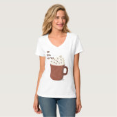 Heet cacaoweer t-shirt (Voorkant volledig)