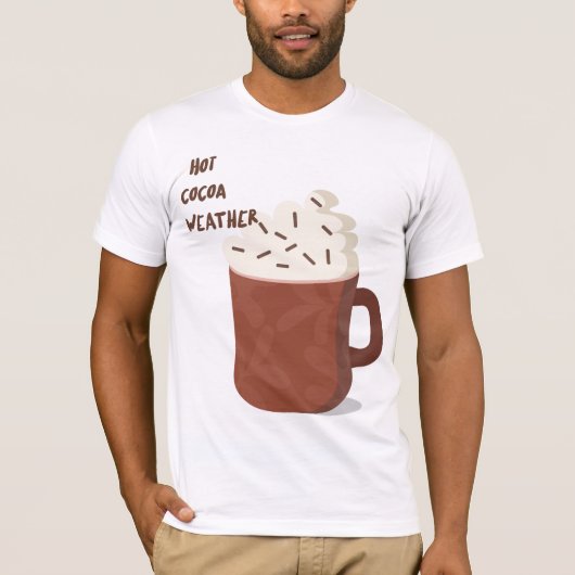 Heet cacaoweer t-shirt (Voorkant)