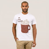 Heet cacaoweer t-shirt (Voorkant volledig)
