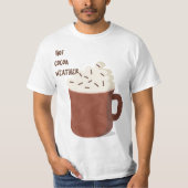 Heet cacaoweer t-shirt (Voorkant)