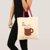 Heet cacaoweer tote bag (Voorkant (product))