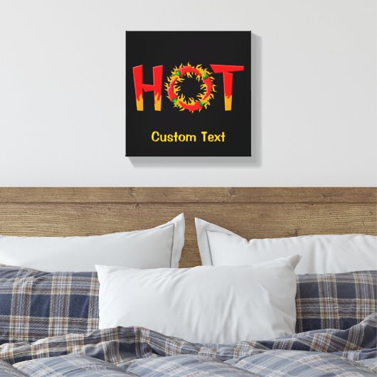 HEET CANVAS AFDRUK (Insitu (Slaapkamer))