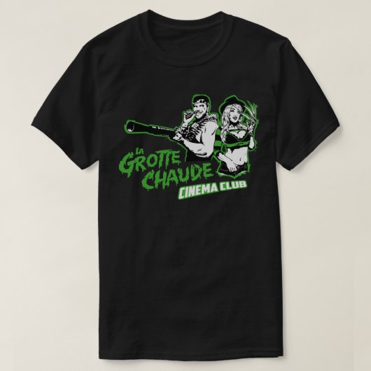 Heet Cave Origineel Groen T-shirt (Design voorkant)