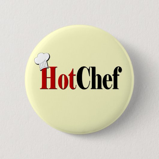 Heet Chef Ronde Button 5,7 Cm (Voorkant)