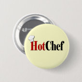 Heet Chef Ronde Button 5,7 Cm (Voorkant /achterkant)
