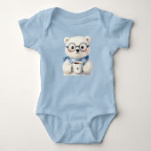 Heet choco IJsbeer Romper (Voorkant)