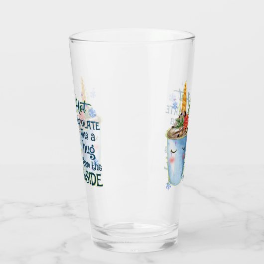 Heet Chocolade Unicorn Glas (Links)