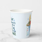 Heet Chocolade Unicorn Papieren Bekers (Rechts)