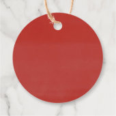 Heet-chocoladebom cute waterverf  bedankjes labels (Achterkant)