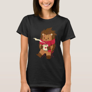Heet Coco Egel Kampeerploeg Wegreis T-shirt