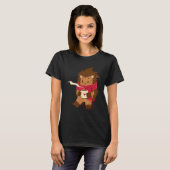 Heet Coco Egel Kampeerploeg Wegreis T-shirt (Voorkant volledig)