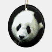 Heet Cool Chic Panda Kerstboom Ornament (Links)