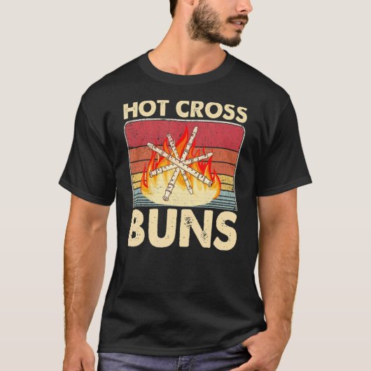 Heet Cross Buns 1 T-shirt (Voorkant)