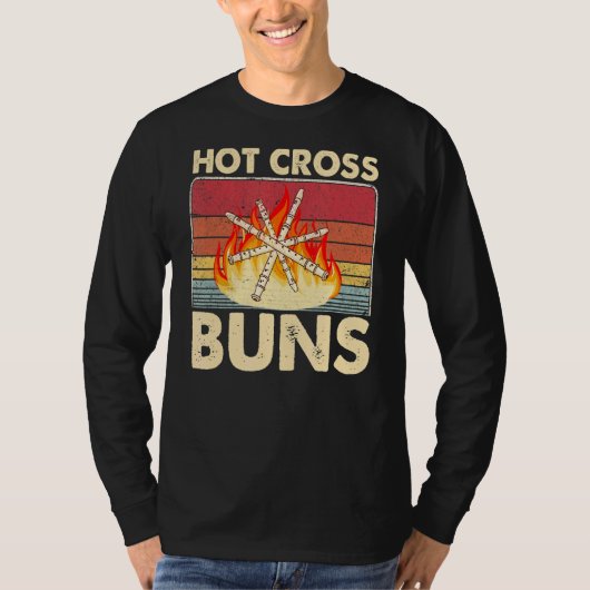 Heet Cross Buns 1 T-shirt (Voorkant)