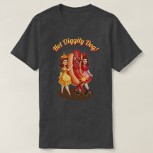 Heet Diggity Hond! Hot Dog T-shirt