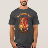 Heet Diggity Hond! Hot Dog T-shirt (Voorkant)