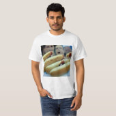Heet-dog-etest T-shirt (Voorkant volledig)
