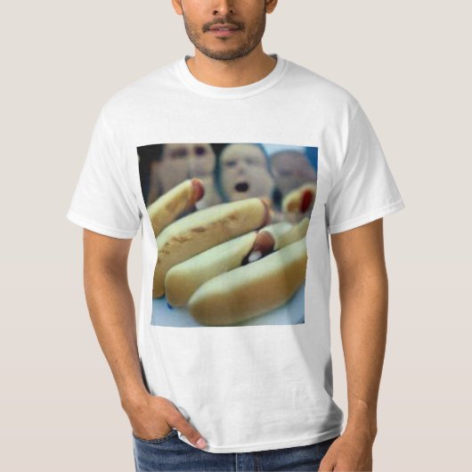 Heet-dog-etest T-shirt (Voorkant)