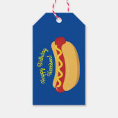 Heet Dog Kinderen van Birthday Party uit Cute Cute Cadeaulabel (Voorkant)