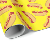 Heet Dog Kinderen van Birthday Party uit Cute Cute Cadeaupapier (Rol Hoek)