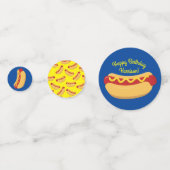 Heet Dog Kinderen van Birthday Party uit Cute Cute Confetti (Achterkanten)