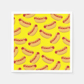 Heet Dog Kinderen van Birthday Party uit Cute Cute Servet (Voorkant)