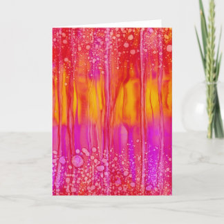 "Heet en Roze" - Al Groet van de Gelegenheid Kaart