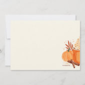 Heet en Spicy uitnodiging (Achterkant)