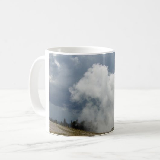 Heet en Steamy Koffiemok (Voorkant links)