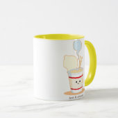 Heet en Steamy Mok (Voorkant rechts)