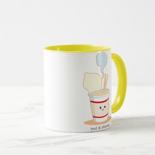 Heet en Steamy Mok (Voorkant rechts)