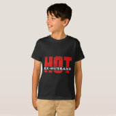 Heet Ex-man Gescheiden Echtscheiding Gesplitst T-shirt (Voorkant volledig)
