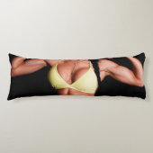 Heet Fitness Meisje Lichaamskussen (Voorkant)