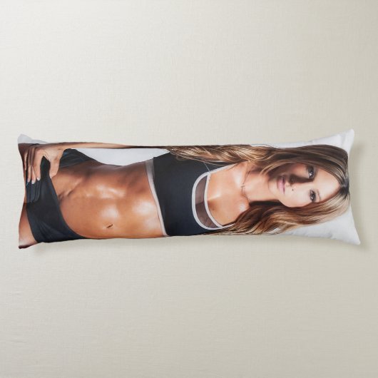 Heet Fitness Meisje Lichaamskussen (Achterkant)