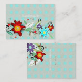 Heet Floral Visitekaartje (Voorkant / Achterkant)