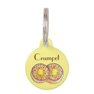 Heet Gebotterde Crumpets UK Keuken Brits Eten Huisdierpenning