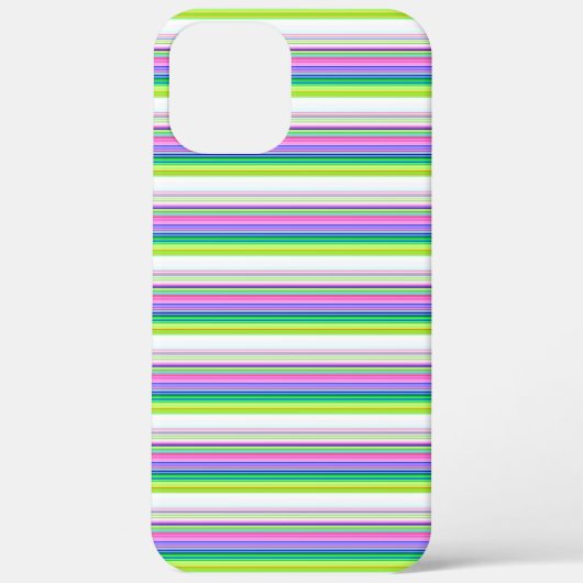 Heet gekleurde neon strepen Case-Mate iPhone case (Achterkant)