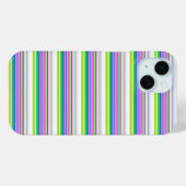 Heet gekleurde neon strepen Case-Mate iPhone case (Achterkant (horizontaal))