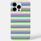 Heet gekleurde neon strepen Case-Mate iPhone case (Achterkant)