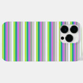 Heet gekleurde neon strepen Case-Mate iPhone case (Achterkant (horizontaal))