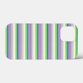 Heet gekleurde neon strepen Case-Mate iPhone case (Achterkant (horizontaal))