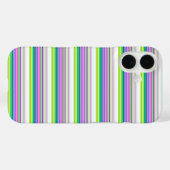 Heet gekleurde neon strepen Case-Mate iPhone case (Achterkant (horizontaal))